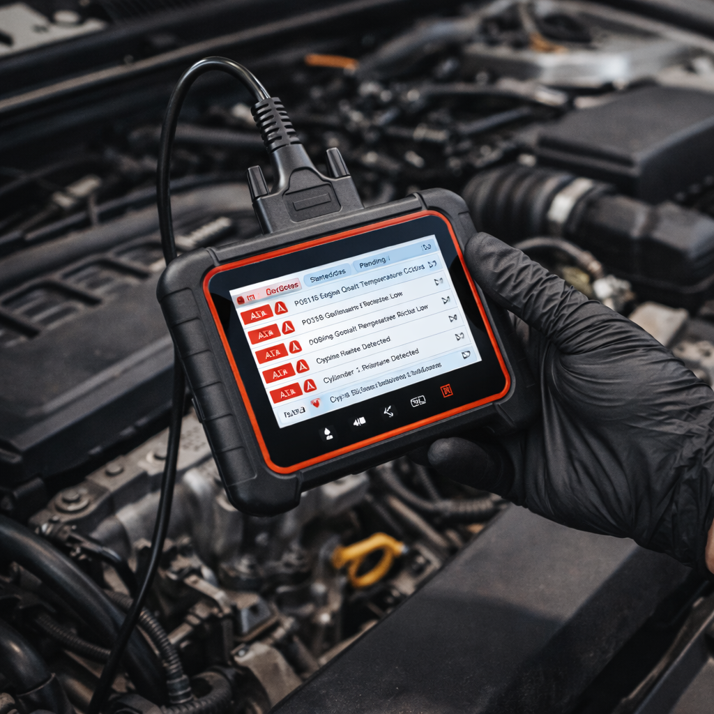 Diagnóstico via scanner