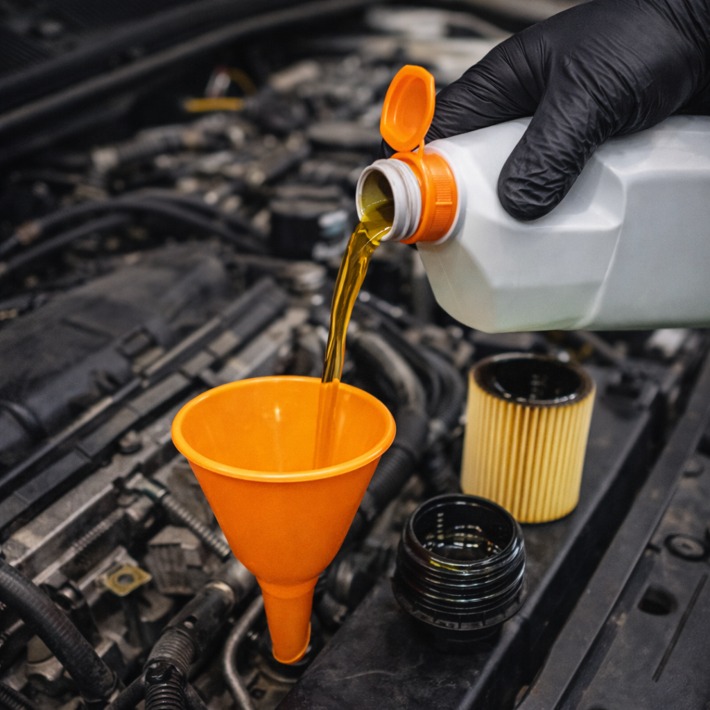Troca de óleo e filtro
